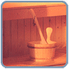Finnish sauna parts and accessories