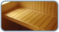 Ladder Style Sauna Benches