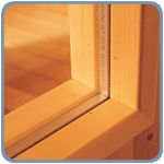 Sealed unit double glazed windows 